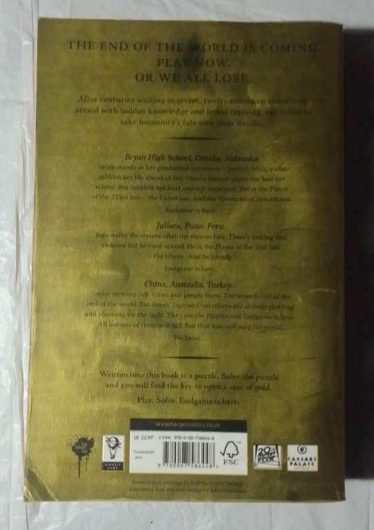 Endgame- the calling-By: James Frey and Nils Johnson Shelton