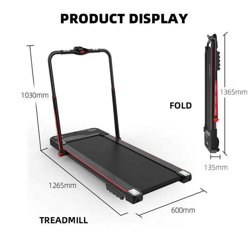 Tecno Train 2025 X1 Foldable Portable Treadmill