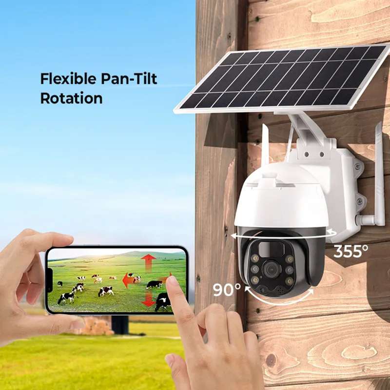 Solar Powered HD Smart Wireless Security Surveillance Camera