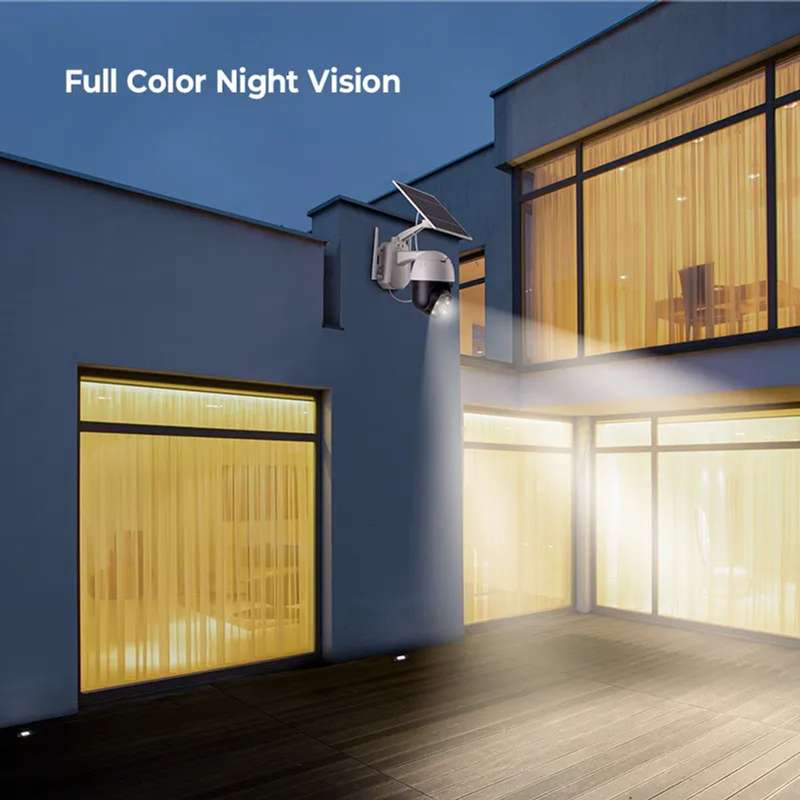 Solar Powered HD Smart Wireless Security Surveillance Camera