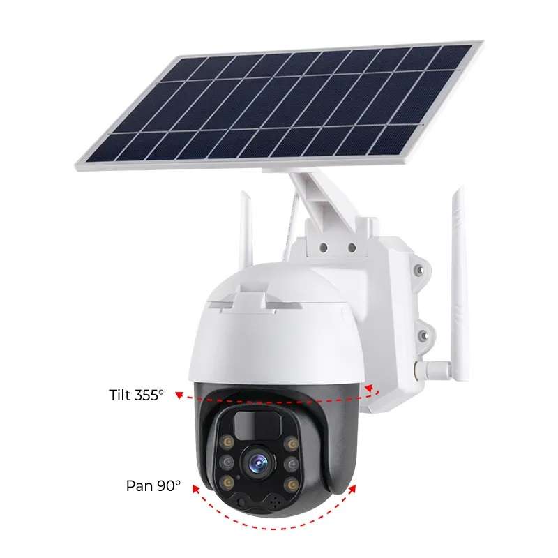 Solar Powered HD Smart Wireless Security Surveillance Camera