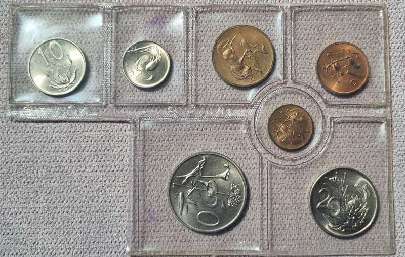 1975 SA Coin Mint Pack #2