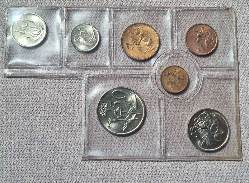 1973 SA Coin Mint Pack #2