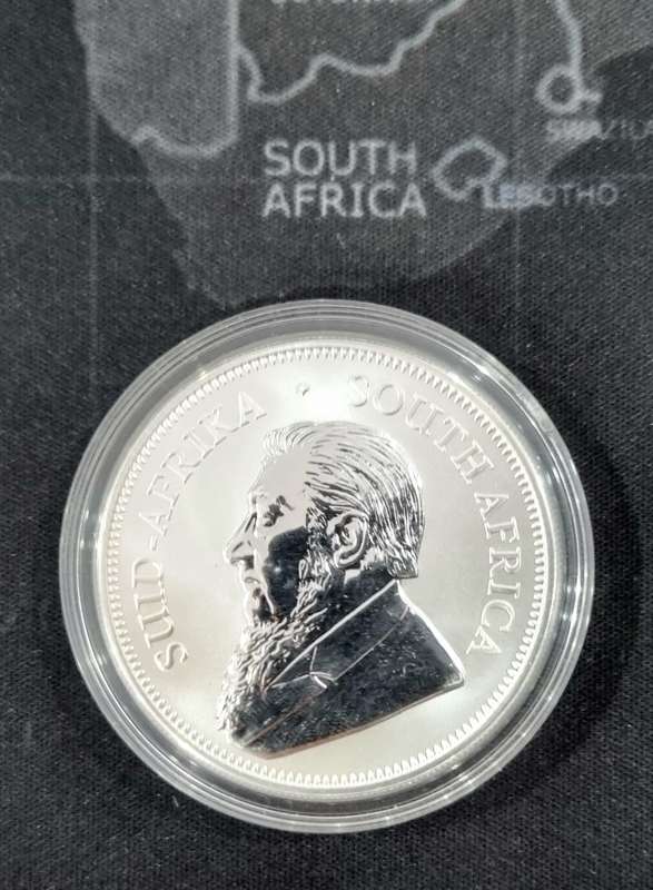 2017 1oz Fine-Silver 50th Anniversary Krugerrand Silver