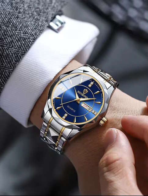 BinBond Watch(Inter-Gold-Blue)
