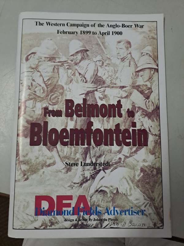 FROM BELMONT BLOEMFONTEIN.  (Boer War)