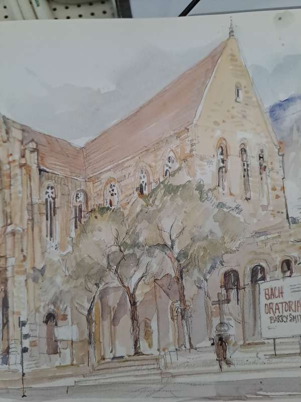 CAPE TOWN SKETCHBOOK By Tony Grogan