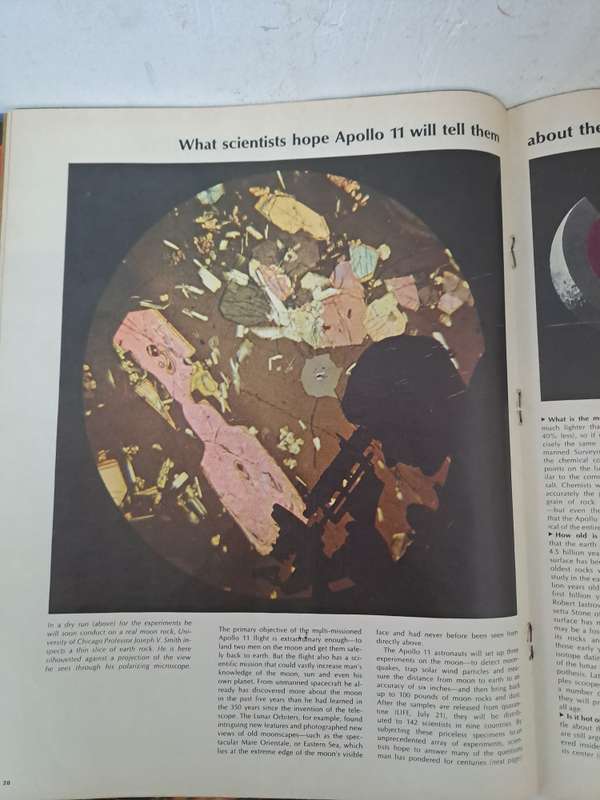 VINTAGE MOON LANDING LIFE MAGAZINES
