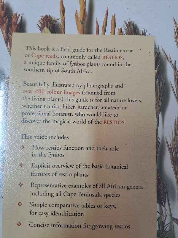 RESTIOS OF THE FYNBOS By E Haaksma & H Linder
