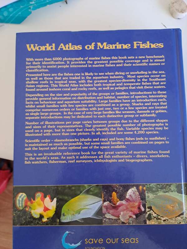 WORLD ATLAS OF MARINE FISHES.  By R Kuiter & H Debelius