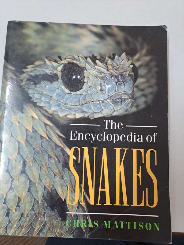 THE ENCYCLOPEDIA OF SNAKES.  By C Mattison