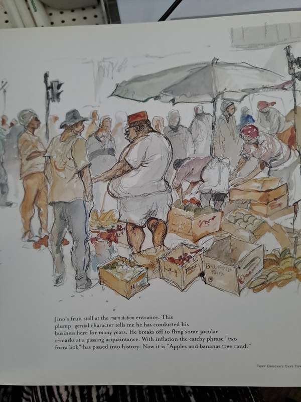 CAPE TOWN SKETCHBOOK By Tony Grogan