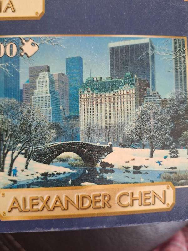 JIGSAW PUZZLE . 5 in 1.  ARTIST COLLECTION