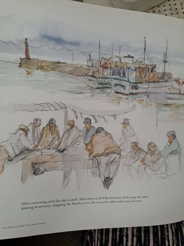 CAPE TOWN SKETCHBOOK By Tony Grogan