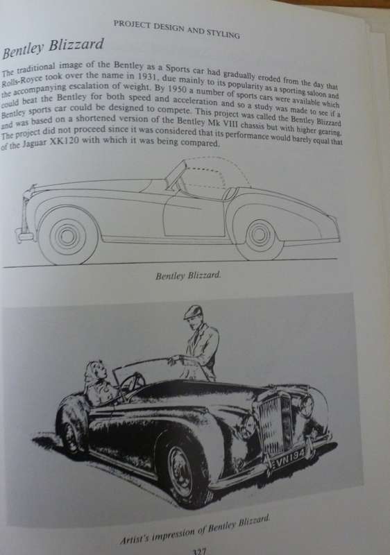 ROLLS-ROYCE AND BENTLEY EXPERIMENTAL CARS  By Ian Rimmer