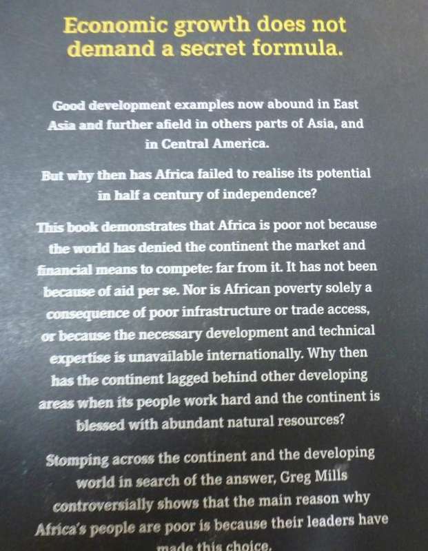 WHY AFRIACA IS POOR - AND WHAT AFRICANS CAN DO ABOUT IT. BY G Mills