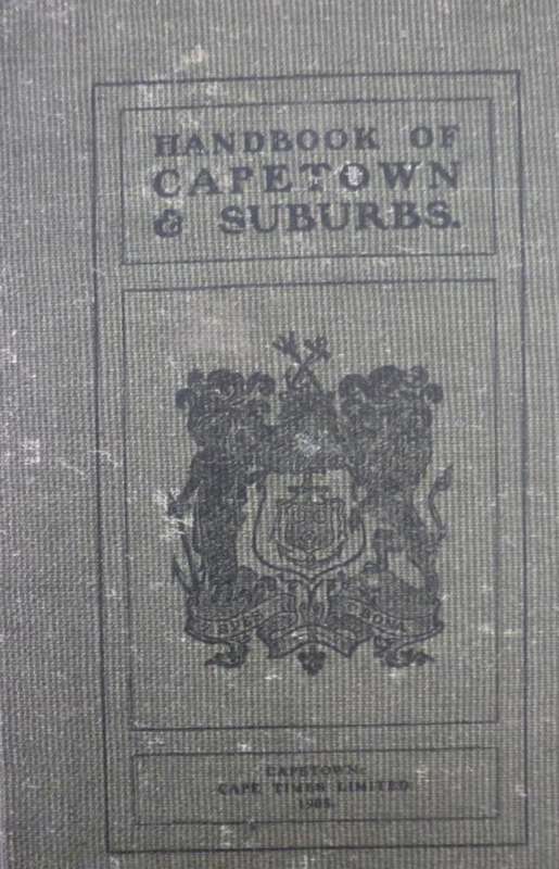 HANDBOOK OF CAPE TOWN AND SUBURBS (1905)