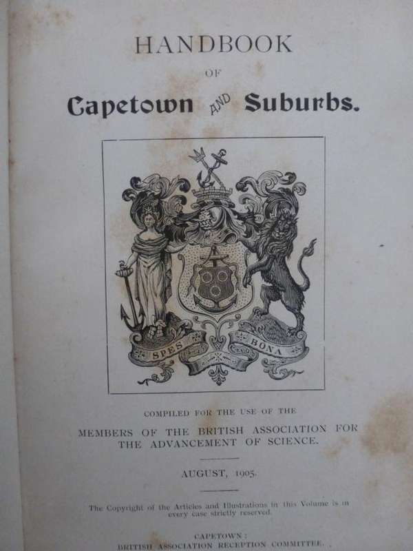 HANDBOOK OF CAPE TOWN AND SUBURBS (1905)
