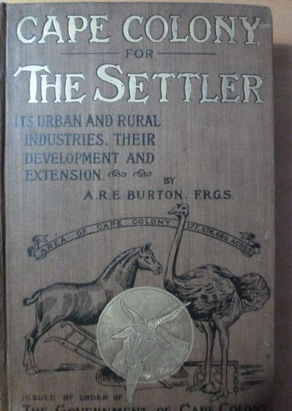 CAPE COLONY FOR THE SETTLER