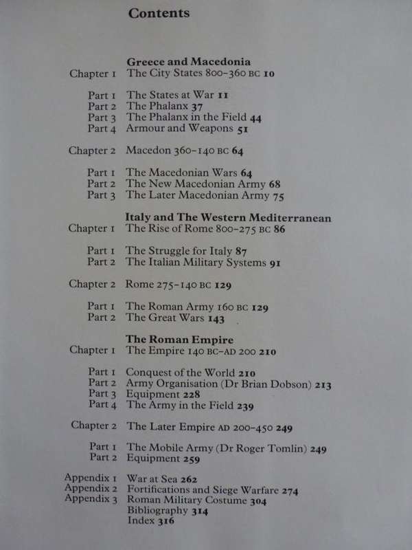 GREECE AND ROME AT WAR By Peter Connelly