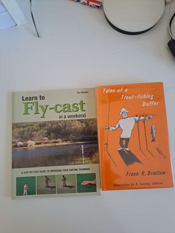 TWO FLY FISHING BOOKS.  SOUTH AFRICAN