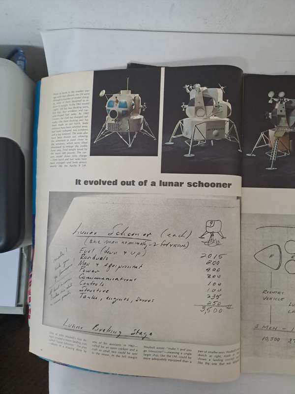 VINTAGE MOON LANDING LIFE MAGAZINES
