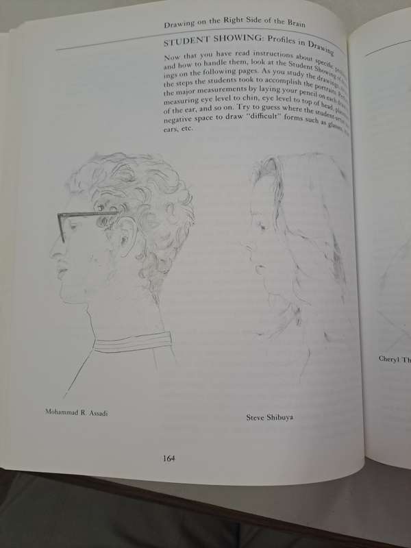 DRAWING ON THE RIGHT SIDE OF THE BRAIN. By Betty Edwards