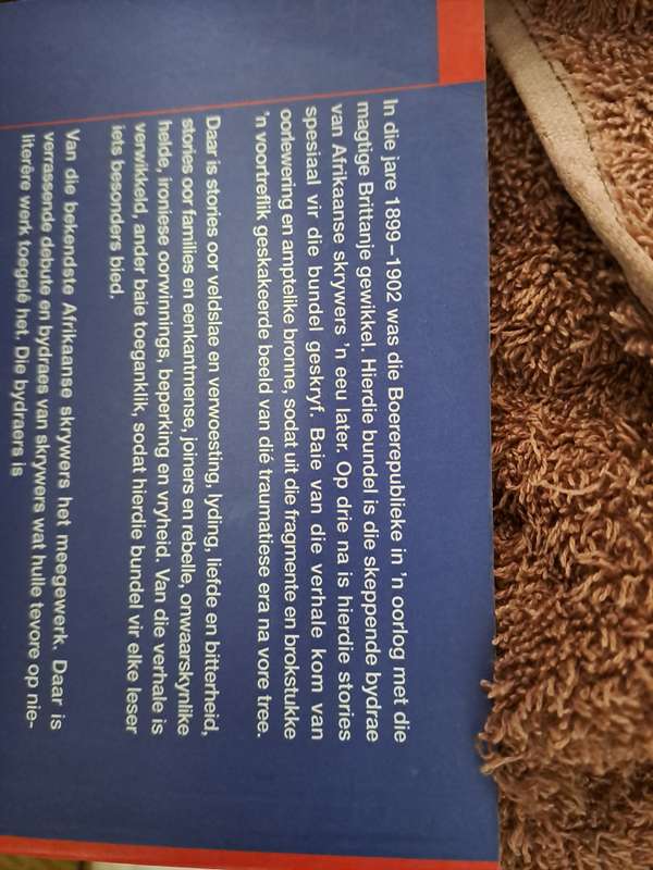 BOEREOORLOGSTORIES. Deur J Ferreira