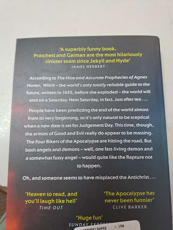 GOOD OMENS By T Pratchett & N Gaiman