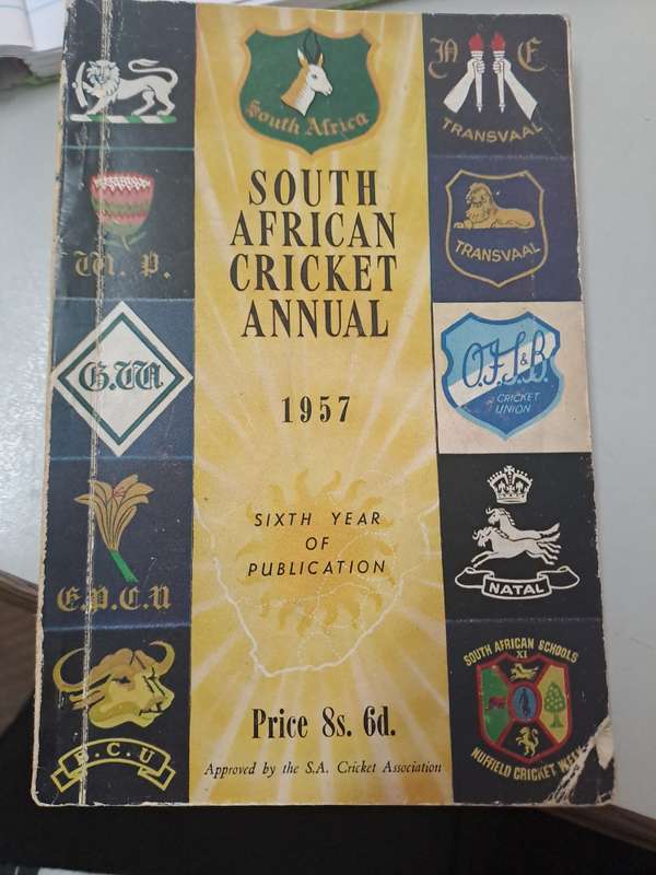 SOUTH AFRICAN CRICKET ANNUAL  1957