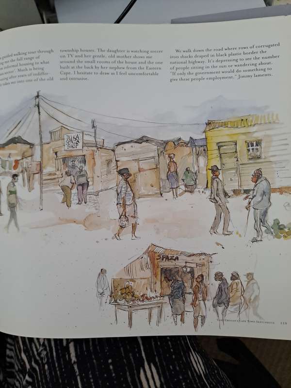 CAPE TOWN SKETCHBOOK By Tony Grogan