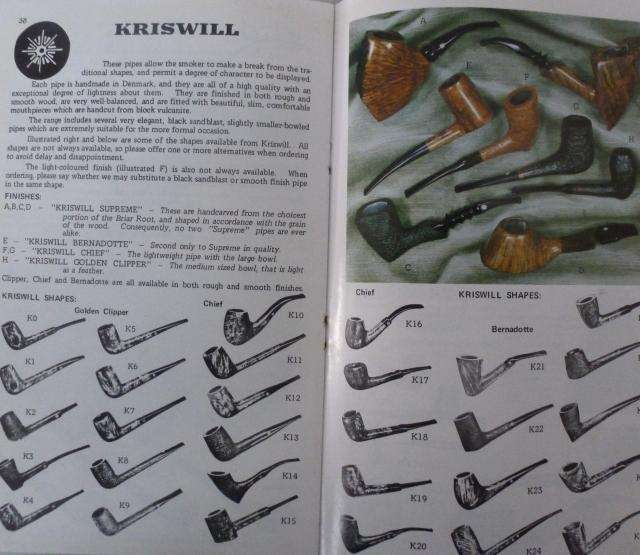 WESLEY'S SMOKERS CATALOGUE  (PIPES) #3