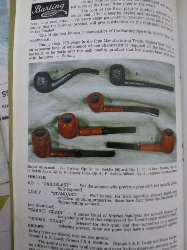 WESLEY'S SMOKERS CATALOGUE  (PIPES) #3