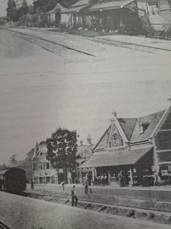 HISTORICAL RAILWAY POSTCARDS IN SOUTHERN AFRICA (Signed Plus Railway Map of 1904