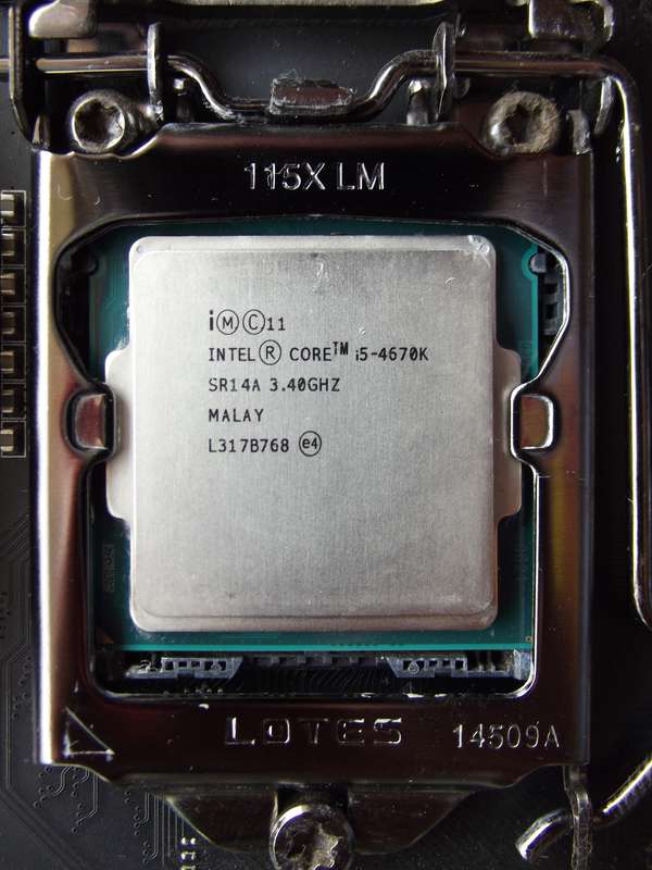 MSI Z97 - Intel i5 4670k combo