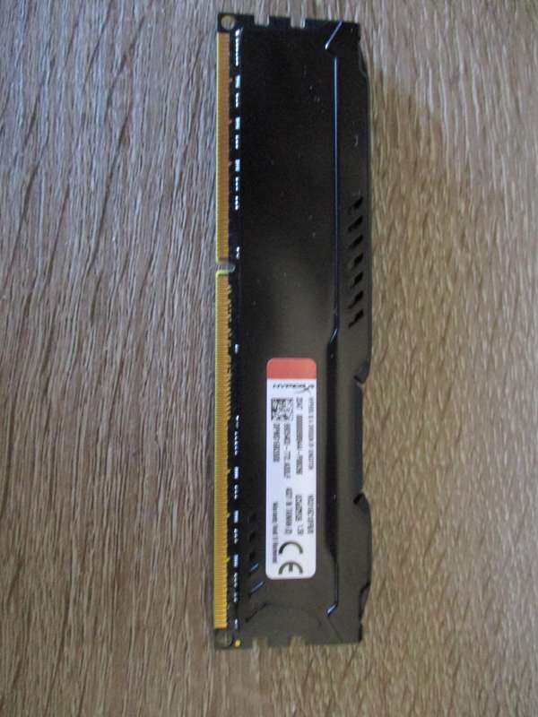8GB HyperX Fury DDR3 Memory