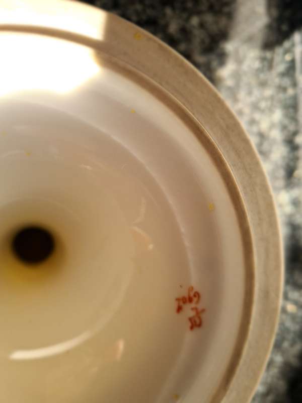 1890's French Limoges Cake stand - set of 2