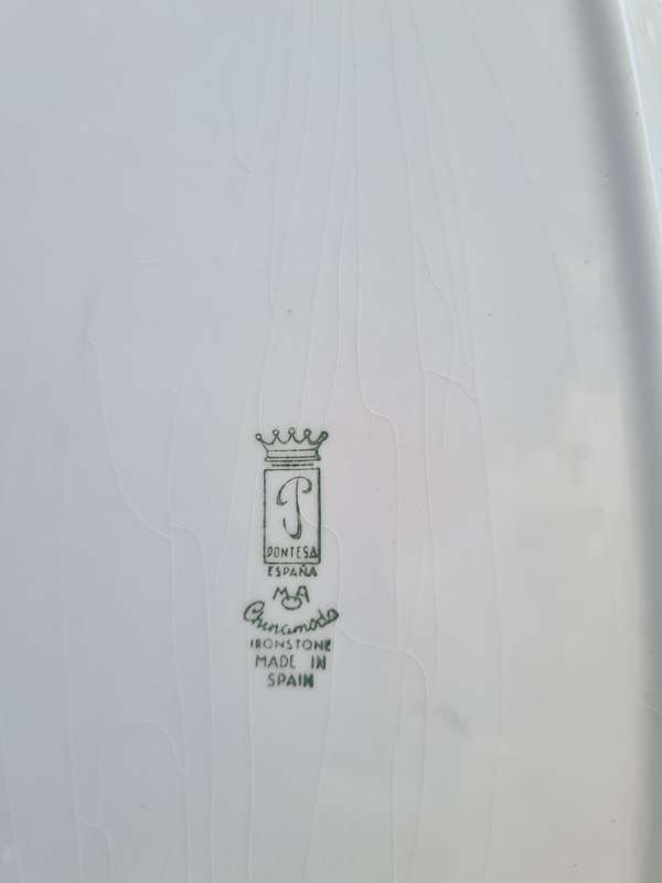 Pontesa Ironstone Plate