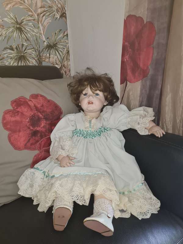 Porcelain Doll 65cm hight