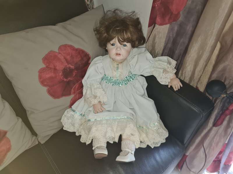 Porcelain Doll 65cm hight