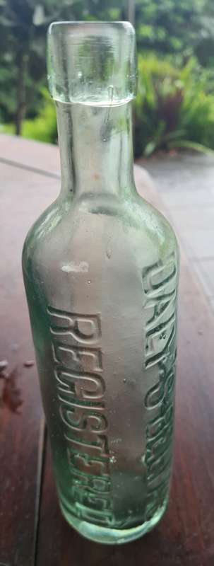 Vintage Daly's Glass bottle