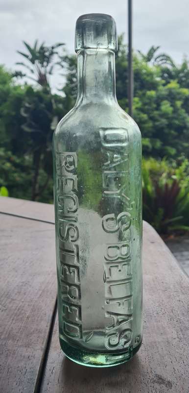 Vintage Daly's Glass bottle