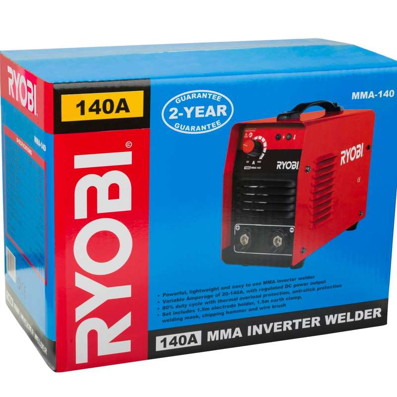 RYOBI INVERTER WELDER MMA 140