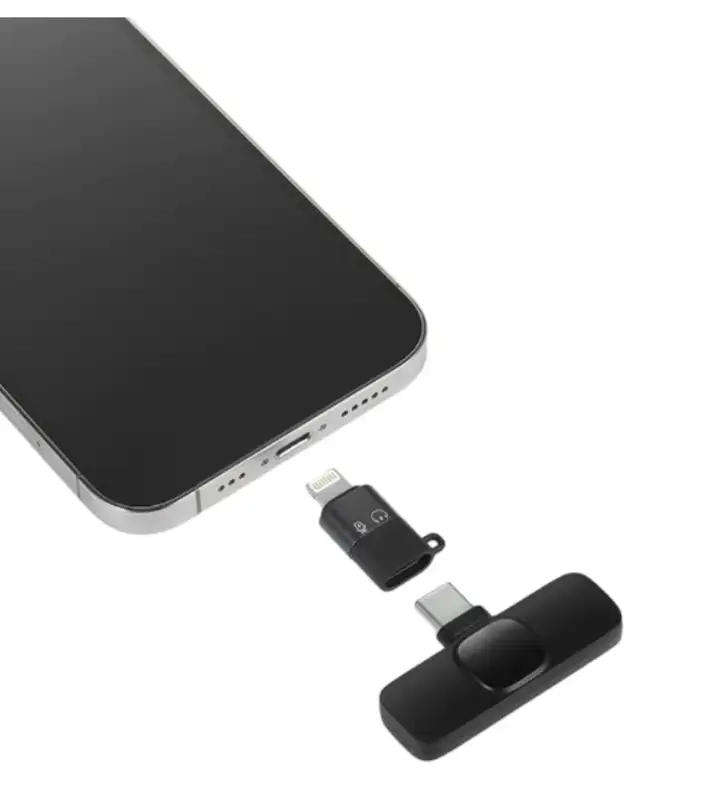 Dual Portable Wireless Lavalier Microphone