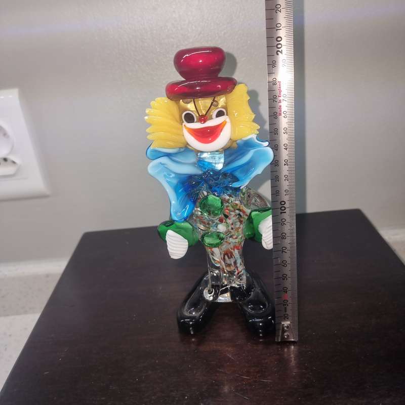 Vintage Murano Glass Clown