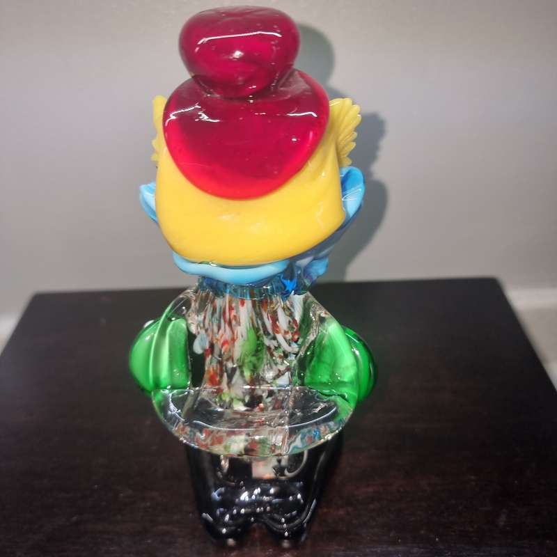 Vintage Murano Glass Clown