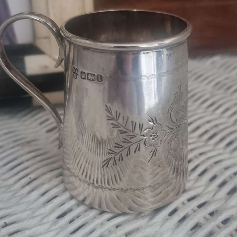 92gram Sterling Silver Christening Mug