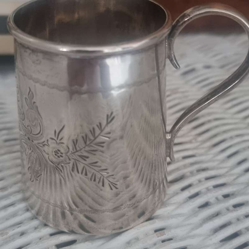 92gram Sterling Silver Christening Mug