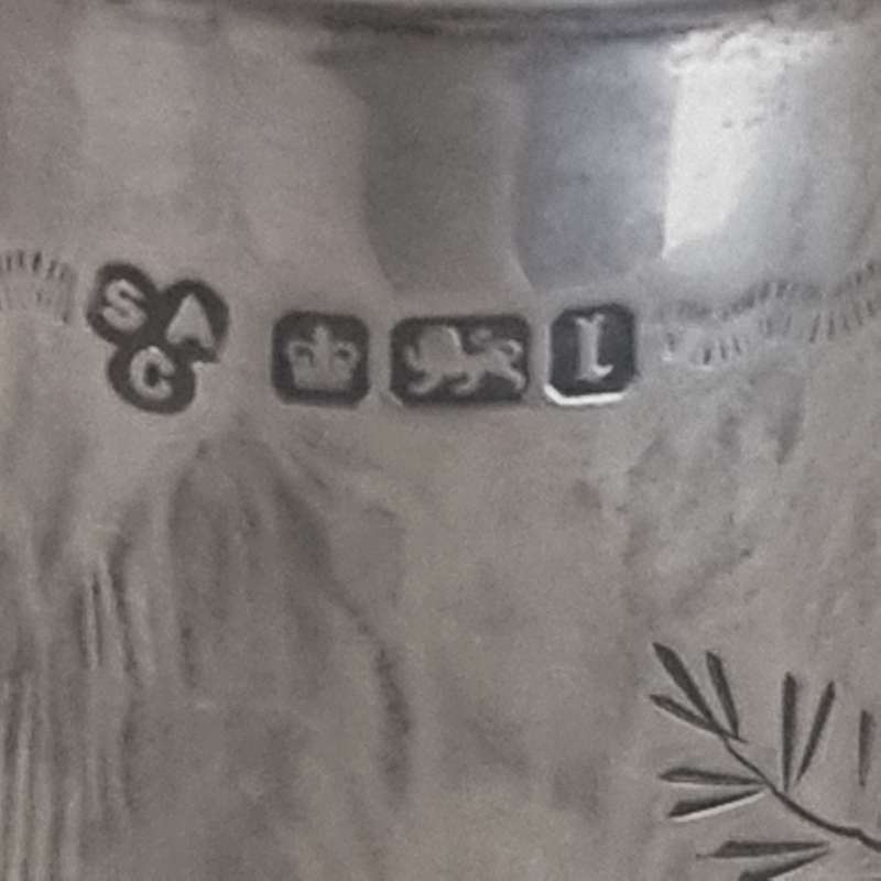92gram Sterling Silver Christening Mug