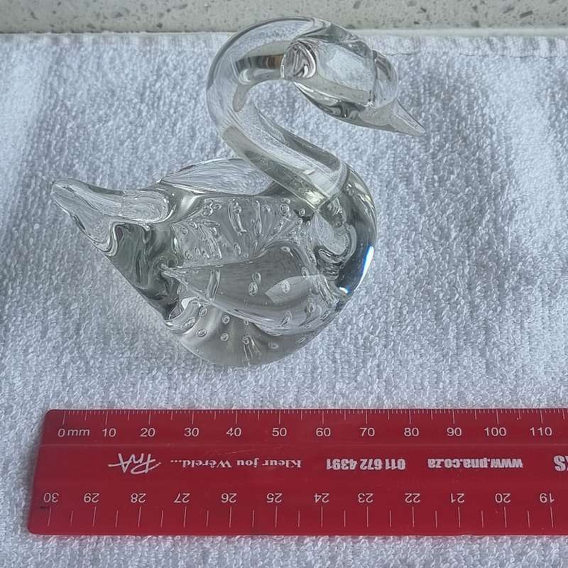 Vintage Murano Glass Swan